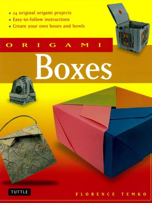 Cover of the book Origami Boxes by Florence Temko, Tuttle Publishing