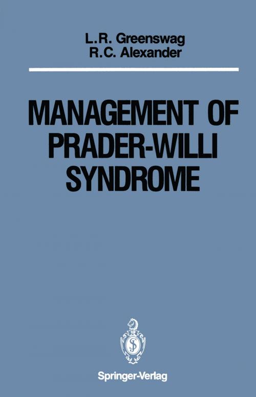 Cover of the book Management of Prader-Willi Syndrome by , Springer New York