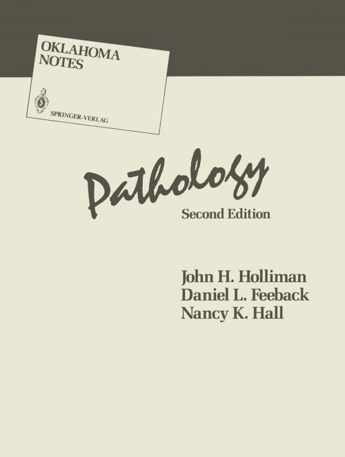 Cover of the book Pathology by Daniel L. Feeback, Nancy K. Hall, John H. Holliman, Springer New York