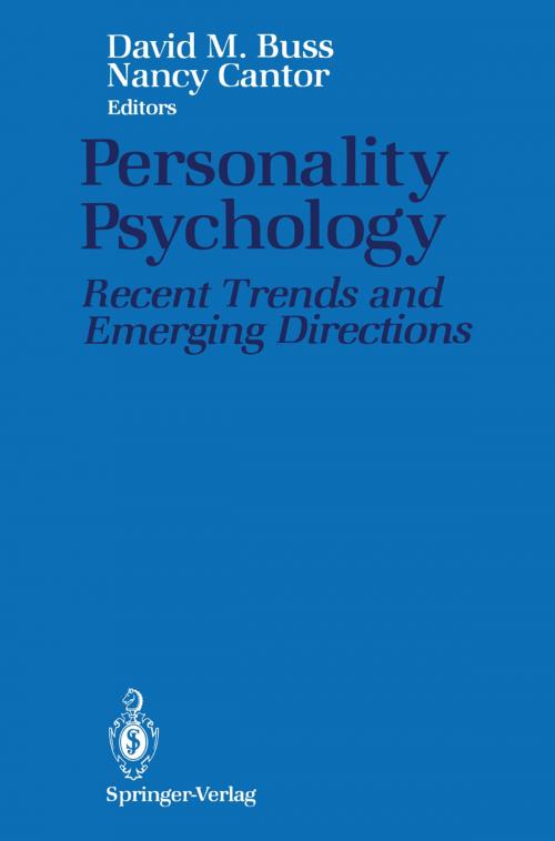 Cover of the book Personality Psychology by , Springer New York