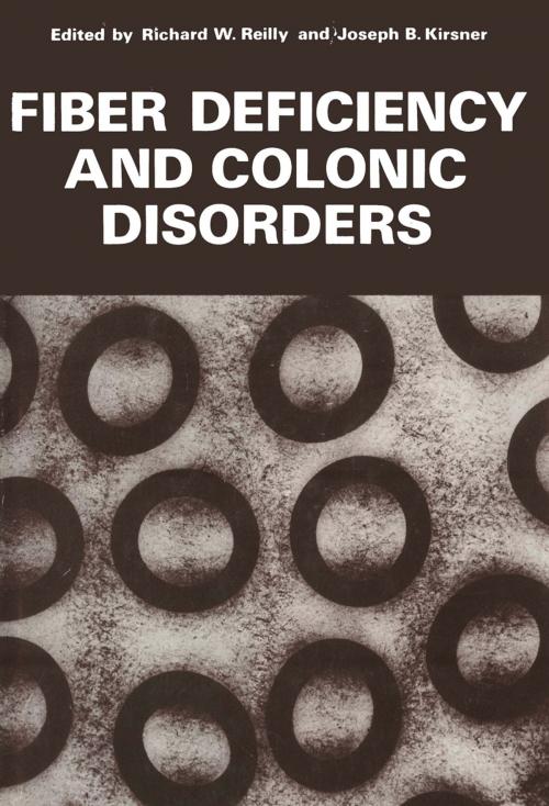 Cover of the book Fiber Deficiency and Colonic Disorders by , Springer US