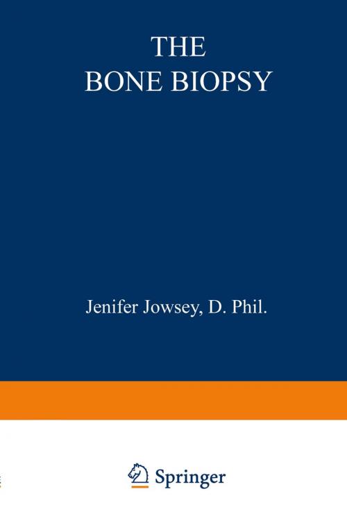 Cover of the book The Bone Biopsy by , Springer US