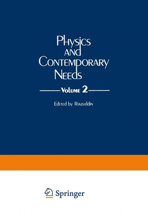 Cover of the book Physics and Contemporary Needs by , Springer US