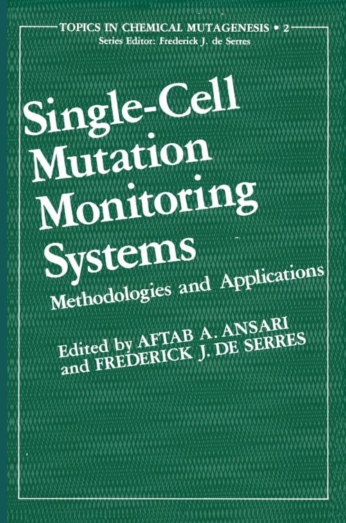 Cover of the book Single-Cell Mutation Monitoring Systems by Aftab A. Ansari, Springer US