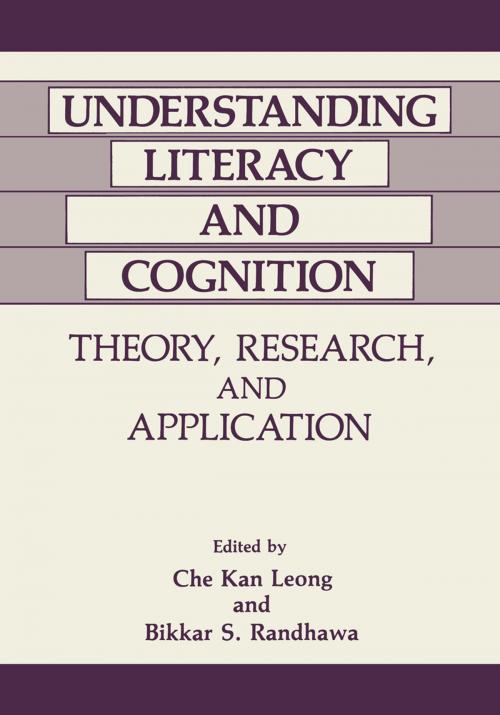 Cover of the book Understanding Literacy and Cognition by , Springer US