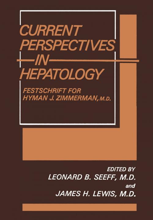 Cover of the book Current Perspectives in Hepatology by , Springer US