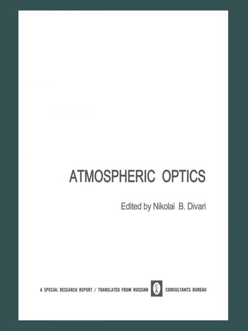 Cover of the book Atmospheric Optics by , Springer US