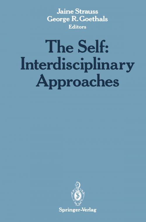 Cover of the book The Self: Interdisciplinary Approaches by , Springer New York