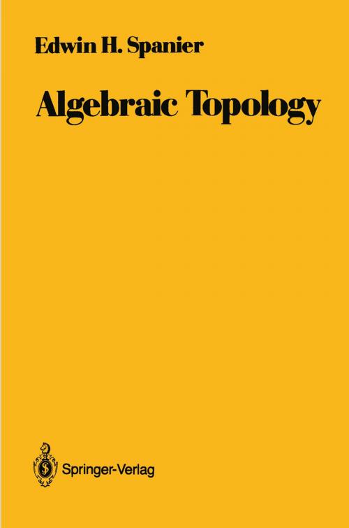 Cover of the book Algebraic Topology by Edwin H. Spanier, Springer New York