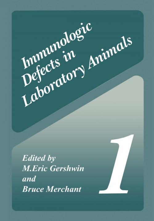 Cover of the book Immunologic Defects in Laboratory Animals 1 by M. Eric Gershwin, Bruce Merchant, Springer US