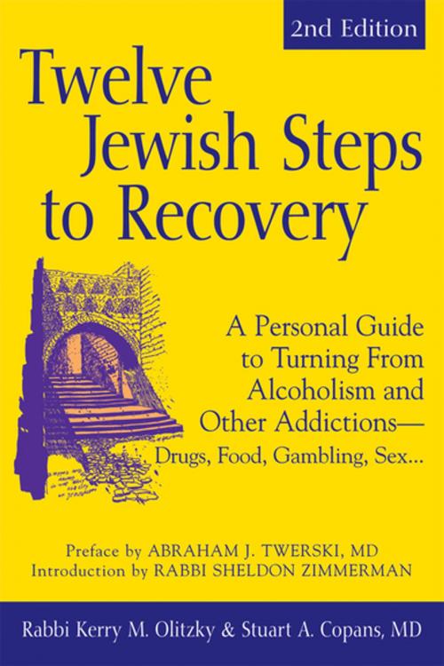 Cover of the book Twelve Jewish Steps to Recovery (2nd Edition) by Dr. Stuart A. Copans, Rabbi Abraham J. Twerski, MD, Rabbi Kerry M. Olitzky, Turner Publishing Company