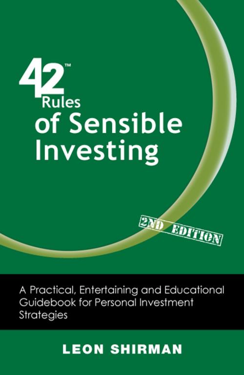 Cover of the book 42 Rules of Sensible Investing (2nd Edition) by Leon Shirman, Happy About