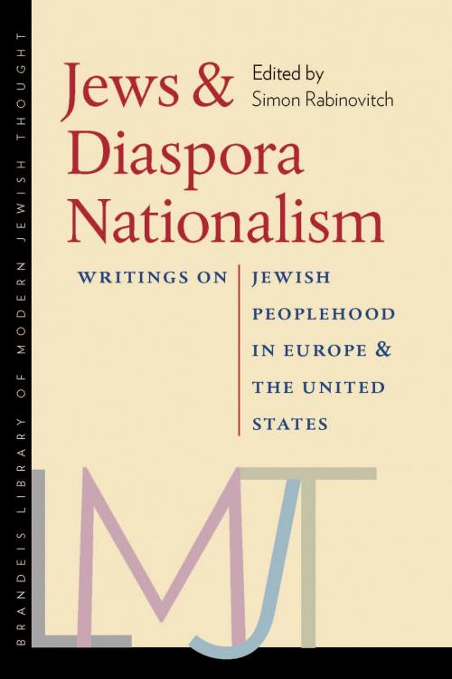 Cover of the book Jews and Diaspora Nationalism by , Brandeis University Press
