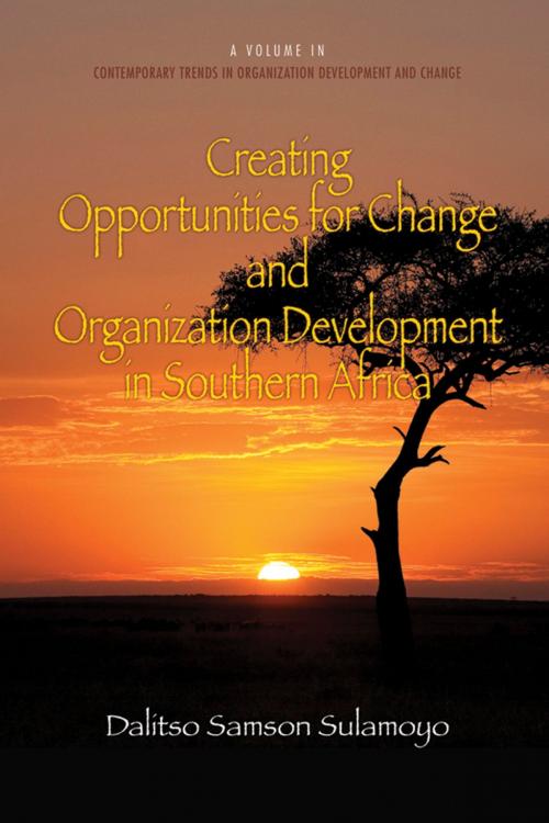 Cover of the book Creating Opportunities for Change and Organization Development in Southern Africa by Dalitso Samson Sulamoyo, Information Age Publishing