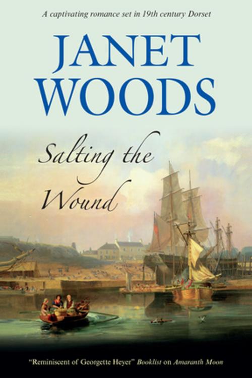 Cover of the book Salting the Wound by Janet Woods, Severn House Publishers