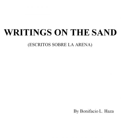 Cover of the book WRITINGS ON THE SAND by Bonifacio L. Haza, Hillcrest Media Group, Inc.