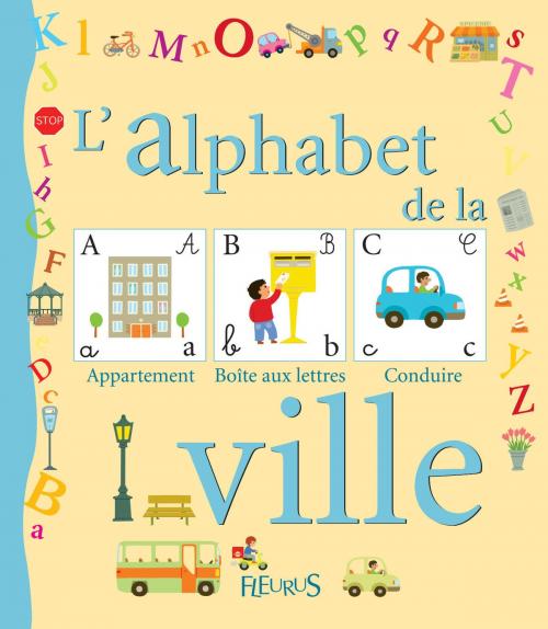 Cover of the book L'alphabet de la ville by Mélusine Allirol, Fleurus