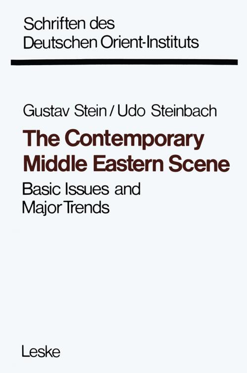 Cover of the book The Contemporary Middle Eastern Scene by , VS Verlag für Sozialwissenschaften