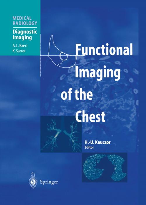 Cover of the book Functional Imaging of the Chest by , Springer Berlin Heidelberg