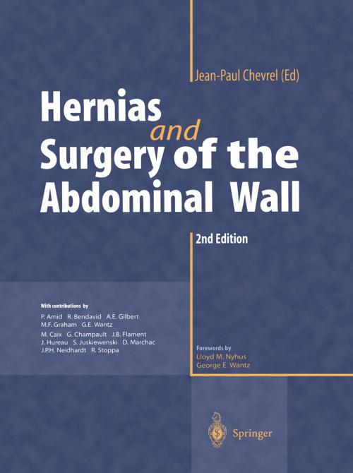 Cover of the book Hernias and Surgery of the abdominal wall by L.M. Nyhus, G.E. Wantz, Springer Berlin Heidelberg