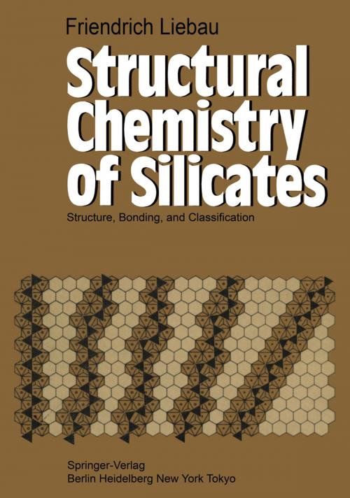 Cover of the book Structural Chemistry of Silicates by F. Liebau, Springer Berlin Heidelberg