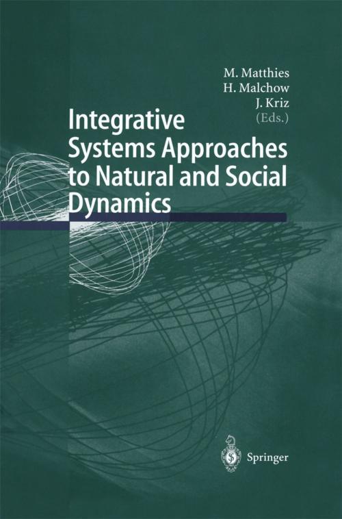 Cover of the book Integrative Systems Approaches to Natural and Social Dynamics by , Springer Berlin Heidelberg