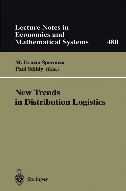 Cover of the book New Trends in Distribution Logistics by , Springer Berlin Heidelberg
