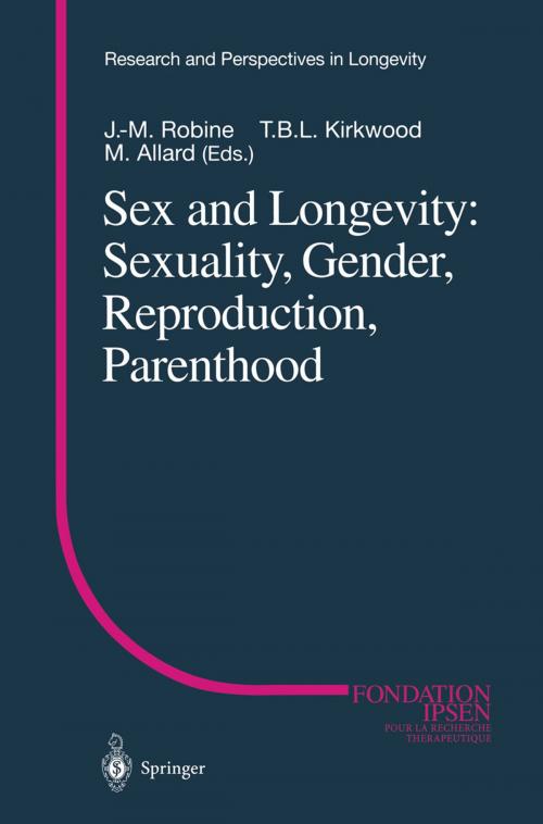Cover of the book Sex and Longevity: Sexuality, Gender, Reproduction, Parenthood by , Springer Berlin Heidelberg