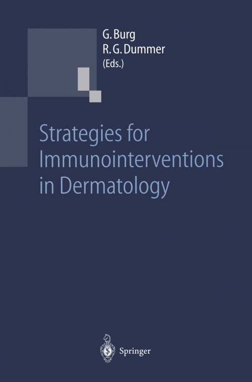 Cover of the book Strategies for Immunointerventions in Dermatology by , Springer Berlin Heidelberg