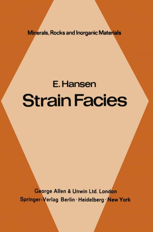 Cover of the book Strain Facies by E. Hansen, Springer Berlin Heidelberg