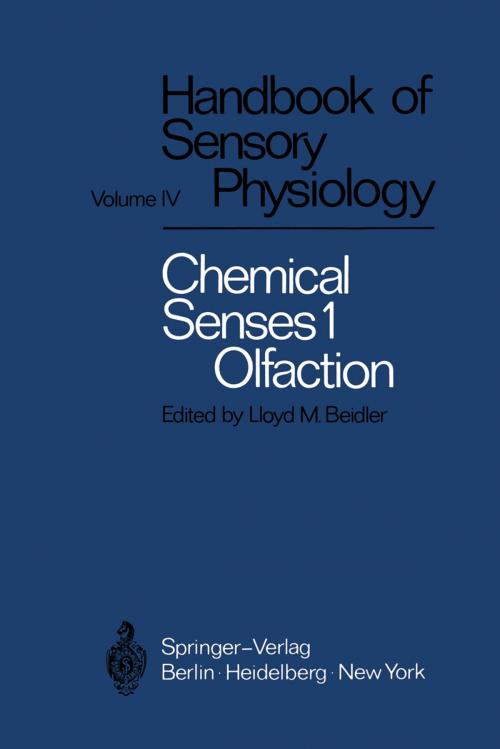 Cover of the book Olfaction by , Springer Berlin Heidelberg