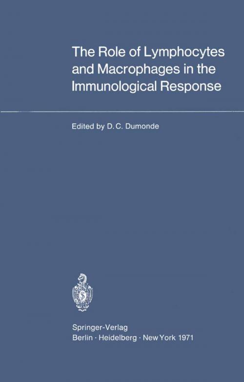 Cover of the book The Role of Lymphocytes and Macrophages in the Immunological Response by , Springer Berlin Heidelberg