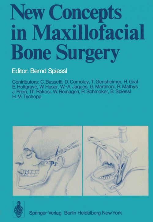 Cover of the book New Concepts in Maxillofacial Bone Surgery by , Springer Berlin Heidelberg