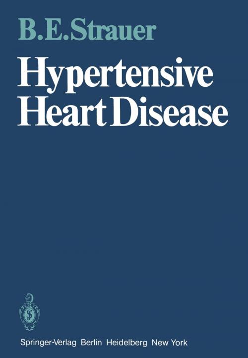 Cover of the book Hypertensive Heart Disease by B.E. Strauer, Springer Berlin Heidelberg