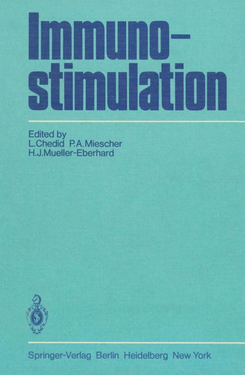 Cover of the book Immunostimulation by , Springer Berlin Heidelberg