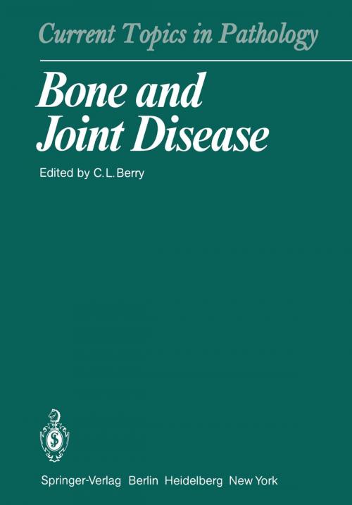 Cover of the book Bone and Joint Disease by M.E. Adams, M. Billingham, I.M. Calder, P.A. Dieppe, M. Doherty, F. Eulderink, O. Haferkamp, B. Heymer, P.A. Revell, A. Roessner, J.A. Sachs, R. Spanel, Springer Berlin Heidelberg