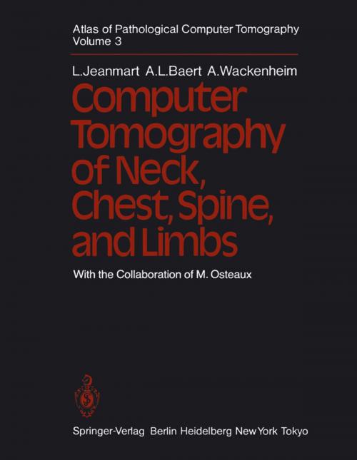 Cover of the book Atlas of Pathological Computer Tomography by M. Osteaux, D. Baleriaux, L. Jeanmart, M. Bard, A.L. Baert, P. Biondetti, A. Wackenheim, J.A. Bulcke, T. Darras, D. DeBecker, P. DeMaeyer, P. DeSomer, L. Divano, W. Döhring, J. Ferrane, W.A. Fuchs, A. Grivegnee, H. Hauser, N. Hermanus, D. Larde, M. Lemort, C. Massare, M. Nijssens, M. Osteaux, S. Sintzoff, T. Stadnik, M. Stienon, L. Ticket, N. Vasile, P. Vock, S. Vukanovic, Springer Berlin Heidelberg