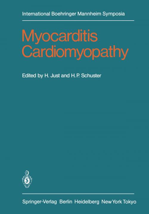 Cover of the book Myocarditis Cardiomyopathy by , Springer Berlin Heidelberg