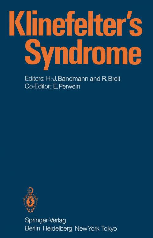 Cover of the book Klinefelter’s Syndrome by , Springer Berlin Heidelberg