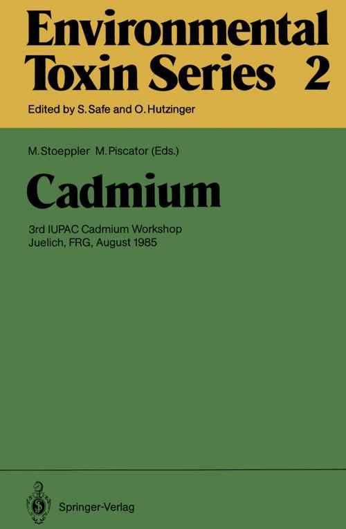 Cover of the book Cadmium by , Springer Berlin Heidelberg