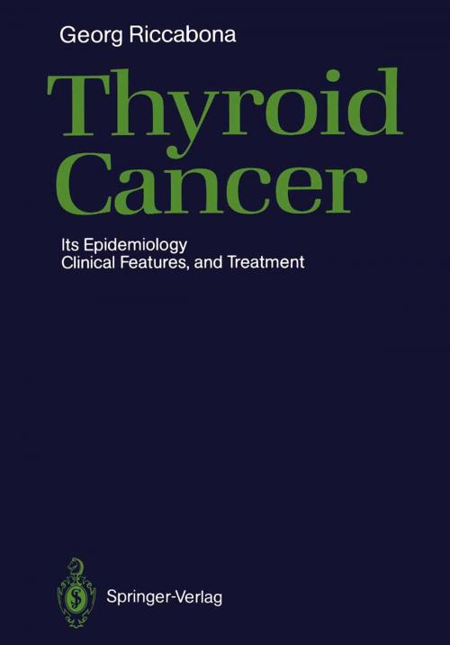 Cover of the book Thyroid Cancer by Georg Riccabona, Springer Berlin Heidelberg