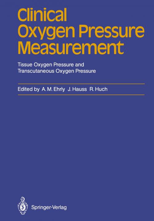 Cover of the book Clinical Oxygen Pressure Measurement by , Springer Berlin Heidelberg