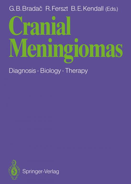 Cover of the book Cranial Meningiomas by A. Riva, W. Schörner, J. Stevens, D.G.T. Thomas, A.R. Walsh, Springer Berlin Heidelberg