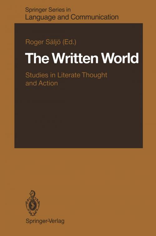 Cover of the book The Written World by , Springer Berlin Heidelberg