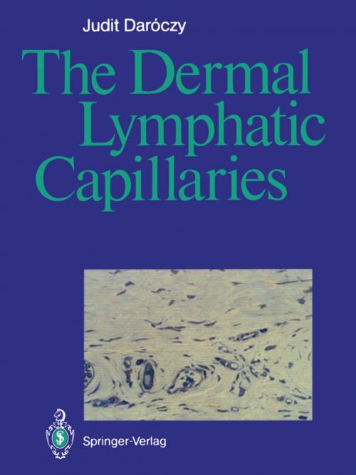 Cover of the book The Dermal Lymphatic Capillaries by Judit Daroczy, Springer Berlin Heidelberg