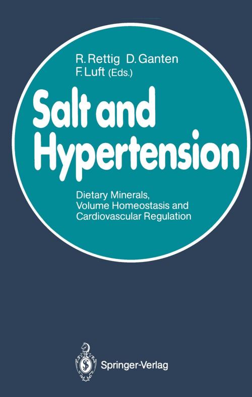 Cover of the book Salt and Hypertension by , Springer Berlin Heidelberg