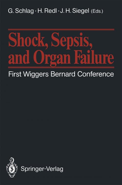 Cover of the book Shock, Sepsis, and Organ Failure by , Springer Berlin Heidelberg