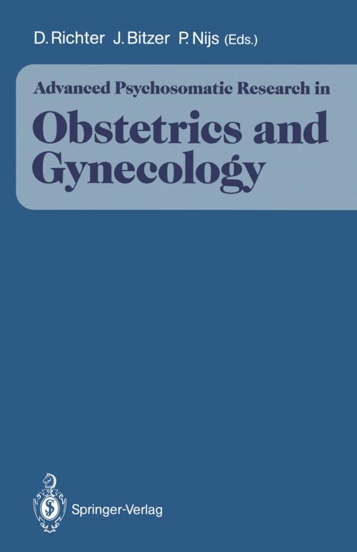 Cover of the book Advanced Psychosomatic Research in Obstetrics and Gynecology by , Springer Berlin Heidelberg