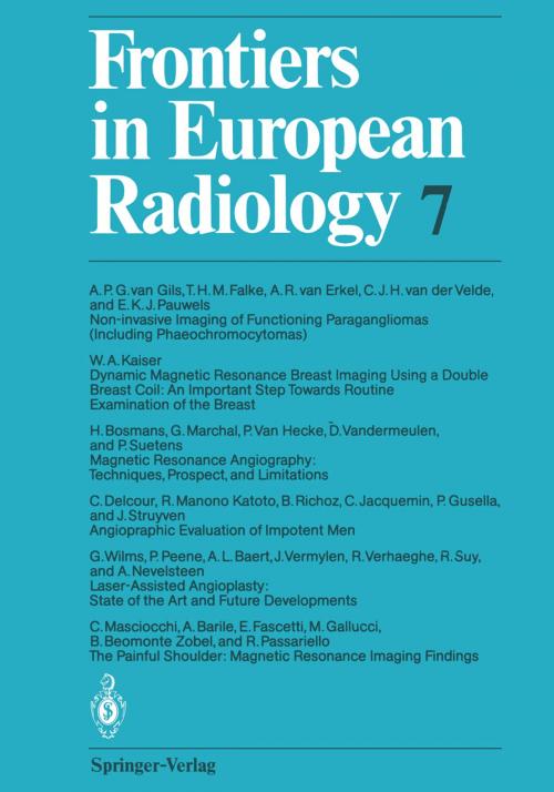 Cover of the book Frontiers in European Radiology by A. L. Baert, F. H. W. Heuck, Springer Berlin Heidelberg