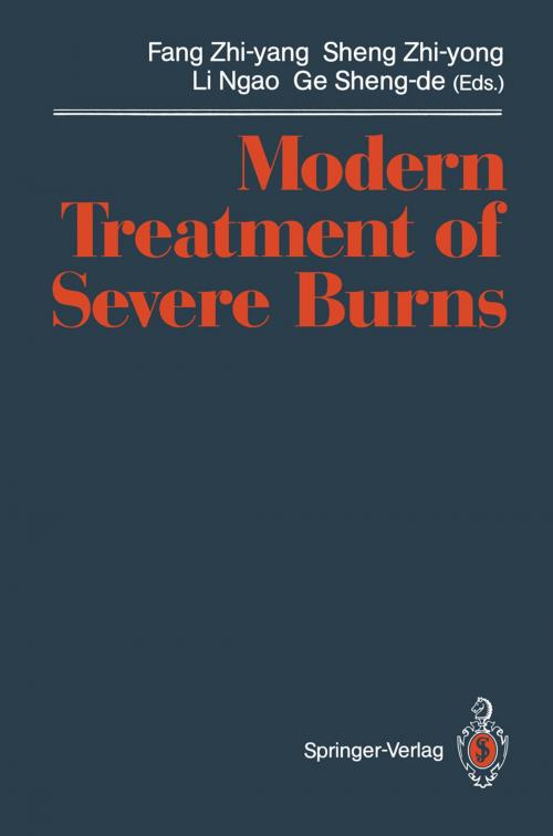 Cover of the book Modern Treatment of Severe Burns by , Springer Berlin Heidelberg